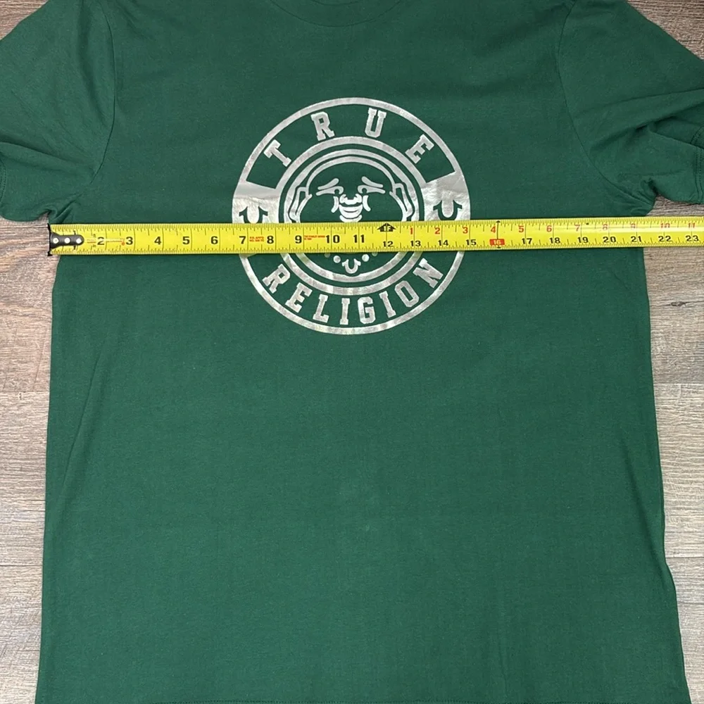 NEW True Religion Foil Buddha Face Tee XL
